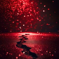 Red background with a red line in the middle