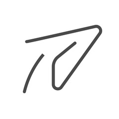 Obraz premium Little sigh outline icon pack