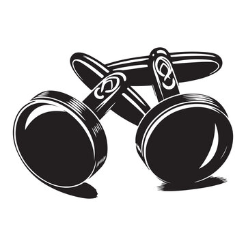 Cufflinks clip art preview