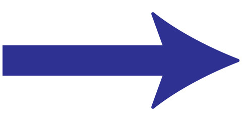 Long arrow. arrow pointing right site. large arrow pointing right. Bold thine long arrow. Vector illustration. eps 10.
