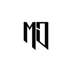 MJ monogram logo design letter text name symbol monochrome logotype alphabet character simple logo