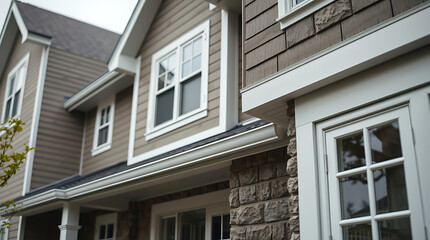 Modern House Exterior: Architectural Design and Details of a Residential Building