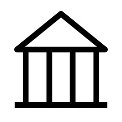 Lucq backstage black outline icon pack