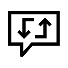 Lucq backstage black outline icon pack