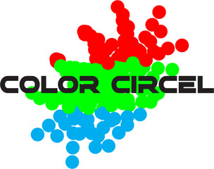 circel symbol, 3D design and business concept, featuring splashes, circles, and a truck icon for sale and web illustration