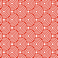 Vector Chinese traditional wave pattern background