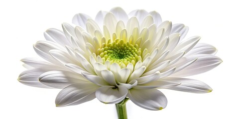 High-resolution, pure white flower PNG cutout, perfect for floral design, wedding invitations, or botanical illustrations.