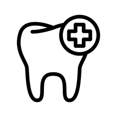 dentist outline style