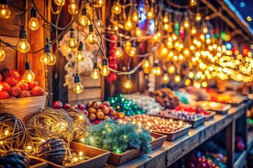 Find unique vintage Christmas lights & festive decorations.  Marketplace sale: string lights, bulbs galore!