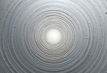 Obraz premium Abstract concentric circles grayscale design image