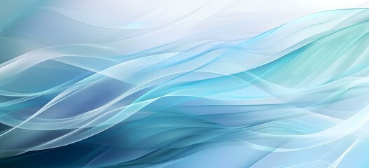 abstract blue waves