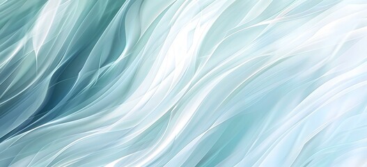 abstract blue waves