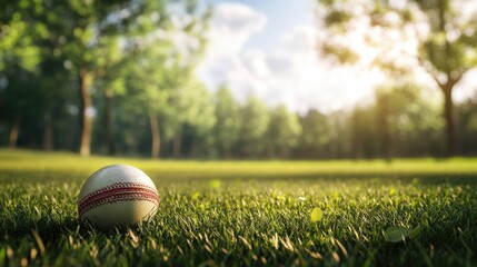 Cricket pitch field background