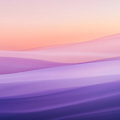 Naklejka premium A professional photo of Soft pastel gradients blending from peach to lavender with subtle grainy texture wallpaper