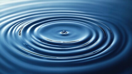 A tranquil water surface with smooth ripples and subtle gradients of blue, representing the freshness of pure water.
