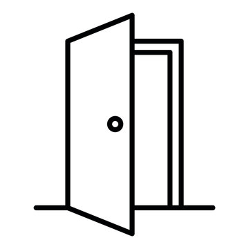 recommend clip art: door sign symbol vector icon