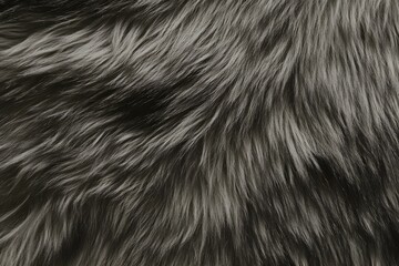 Fototapeta premium Exquisite Details: Close-Up of Luxurious Fur Texture with Intricate Patterns
