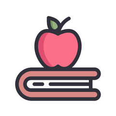 apple book filled icon