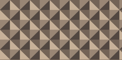 Fototapeta premium Modern geometric light brown triangle graphic. vector illustration business gradient background. abstraction tech technology diamond tech diamond texture background. 