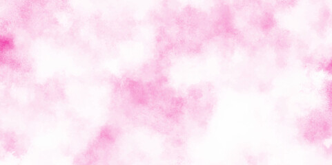 Pink rose tone abstract texture with cloudy stains, Stain artistic hand painted texture of pink, pastel hand painted watercolor of pink texture, White smoky watercolor painting on old paper texture.