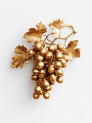 Close-up of grape bunch,