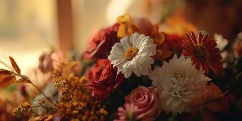 Close-up of flower bouquet,