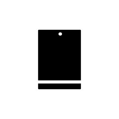 tablet icon vector template design