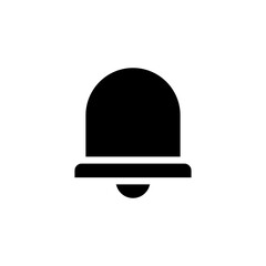 notification bell icon vector template