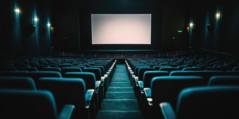 Empty Theater Seating