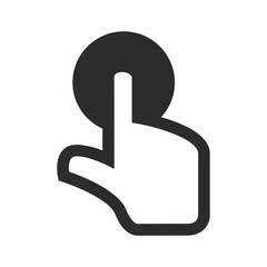 Mobile application black  Icon pack