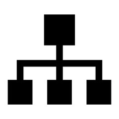 monochromatic surface  Library system black icon pack