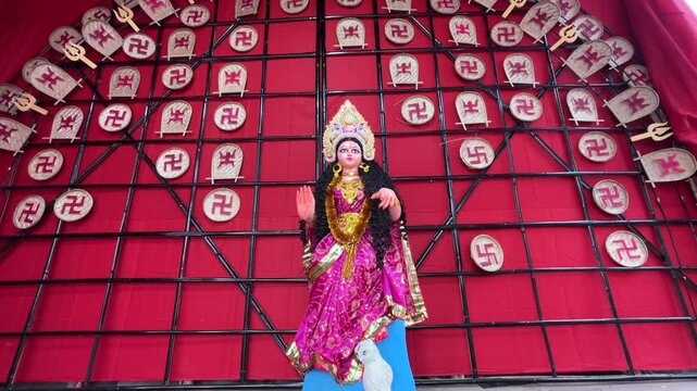 Idol of hindhu religion lord Laxmi Maa
