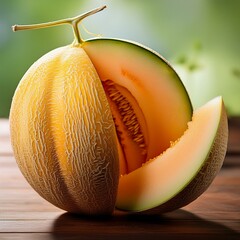 メロンは春の果物でまろやかな甘み香りとろける果汁が特徴です