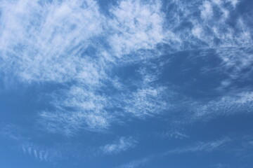 blue sky with clouds