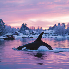 Obraz premium Killer whale