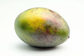 Delicious mango showcasing vibrant colors and textures against a clean white background ideal for culinary creations or fresh fruit displays