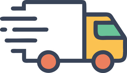 Fast Delivery Icon - Speedy Shipping Service
