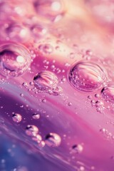 Water Bubbles Close Up