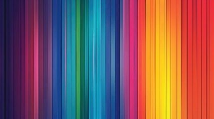 Obraz premium Colorful_palette_of_rainbow_stripes_a_flat_vector