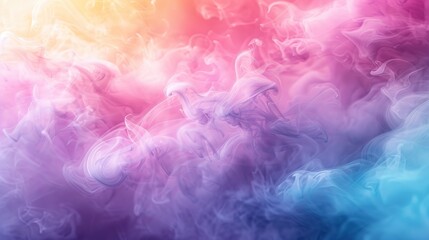 Fototapeta premium Colorful_pastel_watercolor_background_with_soft_pin