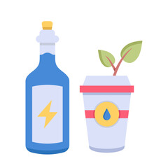 drink nature flat icon