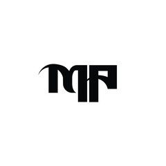 MP monogram logo design letter text name symbol monochrome logotype alphabet character simple logo