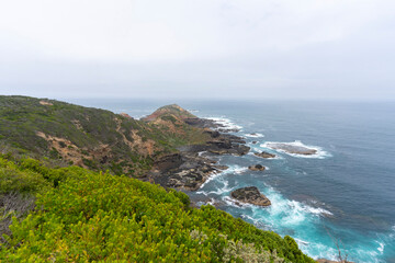 Cape Schanck is the southernmost tip of the Mornington Peninsula, Melbourne, Victoria, Australia.
