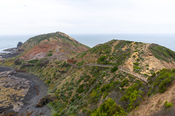 Cape Schanck is the southernmost tip of the Mornington Peninsula, Melbourne, Victoria, Australia.
