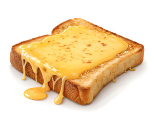 grilled cheese sandwich with melting cheese
