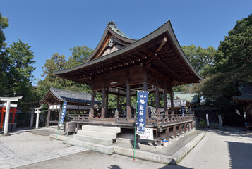 伊豆神社　拝殿　滋賀県大津市本堅田