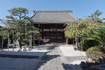 Obraz premium 光徳寺 本堂 滋賀県大津市本堅田