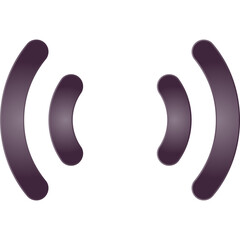 Simple vector icon wi fi
