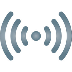 Simple vector icon wi fi