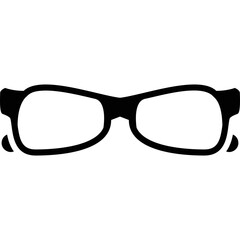 Fototapeta premium Simple vector icon glasses 